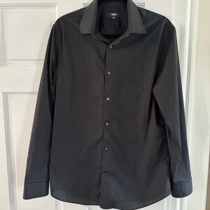Men's Express Black Dress Shirt - M